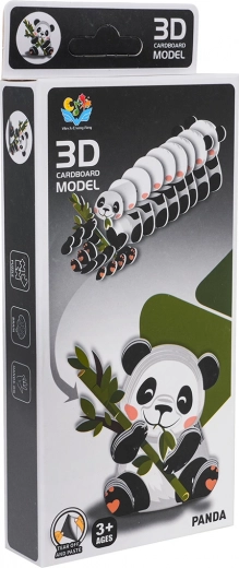 Puzzle 3D panda