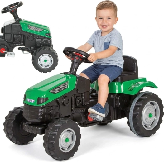 Tracteur à pédales Woopie Farmer GoTrac avec roues silencieuses