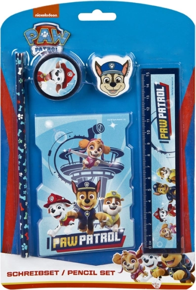 Set de fournitures scolaires PAW PATROL – 5 pièces