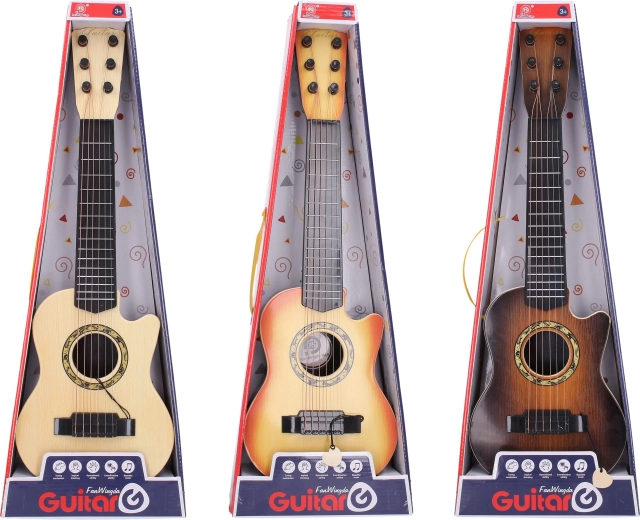 Guitare pour enfants 55 cm avec médiator - 1 pièce