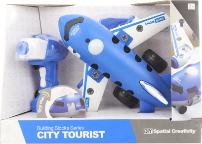 Avion RC à visser avec perceuse pour enfants 3+