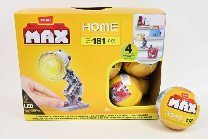 Boule créative Zuru Max Max Home avec kit de construction