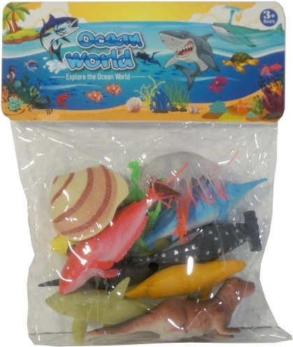 Set de figurines d’animaux marins – 8 pcs