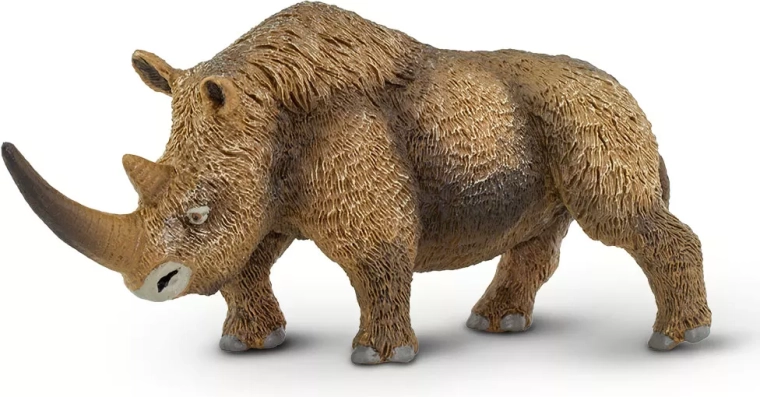 Figurine de rhinocéros laineux Safari Ltd. - 1 pièce