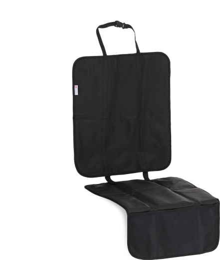 Protège-siège auto 3-en-1 PETITE&MARS Savior – Absolute Black