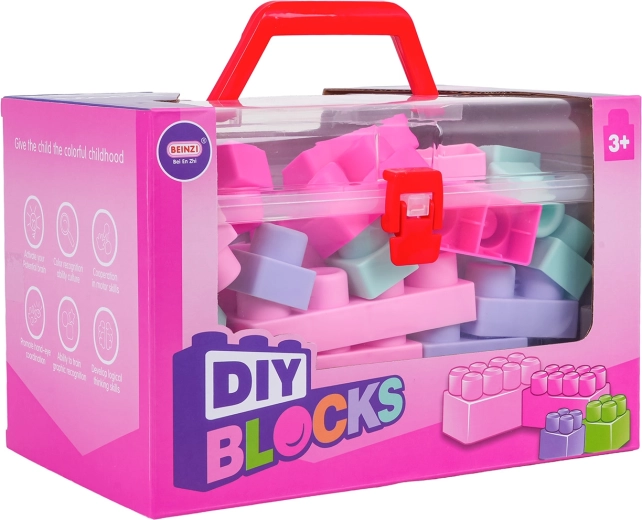 Ensemble de 40 briques de construction souples