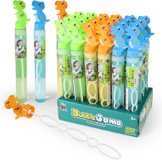 Flacon à bulles avec dinosaure 118 ml
