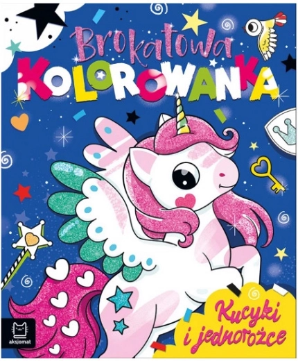 Coloriages pailletés : Petits chevaux et licornes