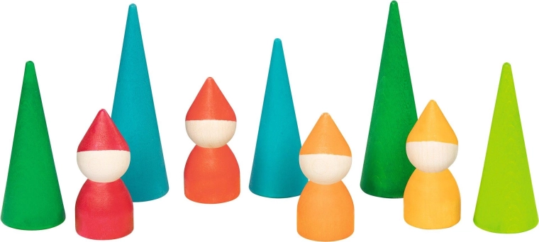 Nains de la forêt goki evolution (9 pièces)