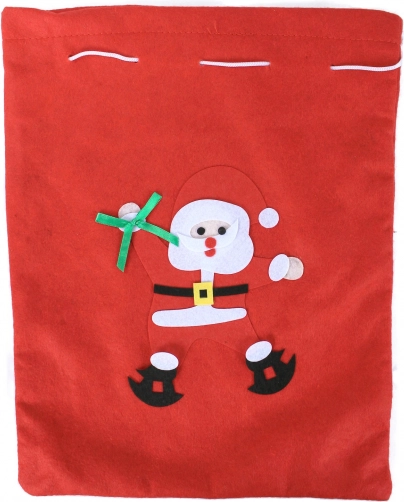 Sac de Noël avec le Père Noël