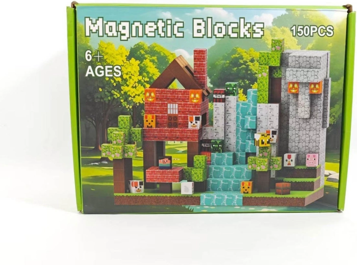 Cubes magnétiques 3D – lot de 150 pièces