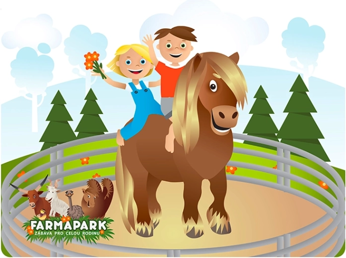 Carte postale 3D Farmapark par PRIME 3D