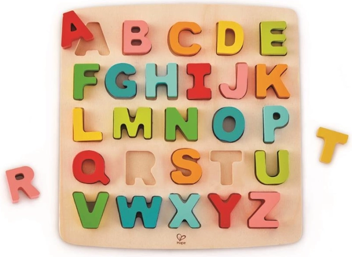 Puzzle alphabet en bois