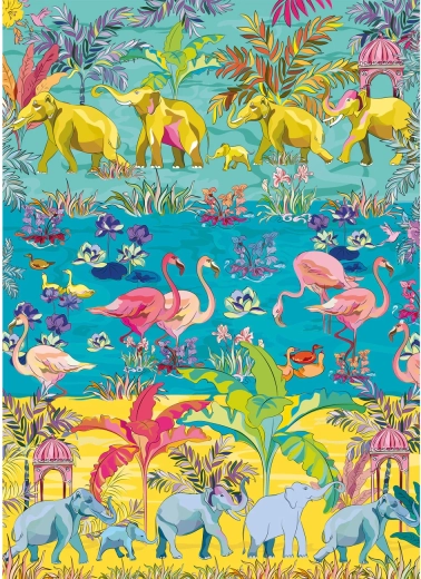 Puzzle Oasis tropicale 1000 pièces GIBSONS