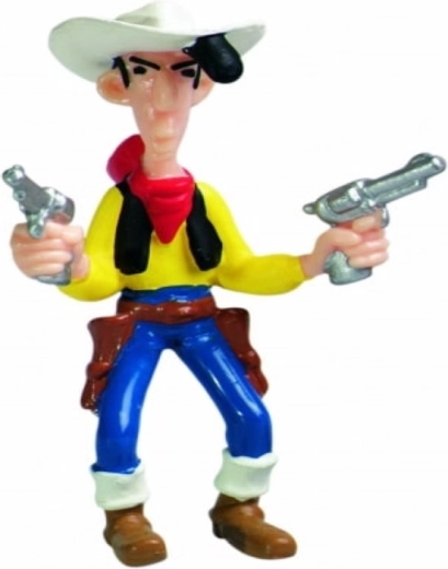 Figurine Plastoy Lucky Luke avec 2 pistolets - 1 pièce