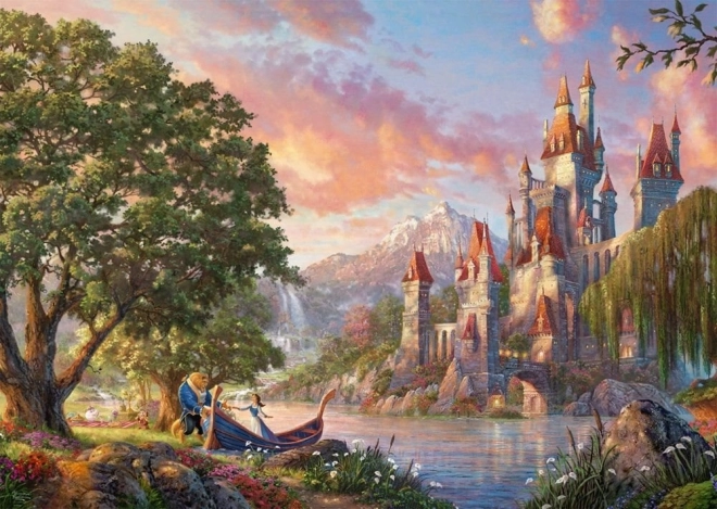 Puzzle La Belle et la Bête – le monde magique de Belle 3000 pièces SCHMIDT
