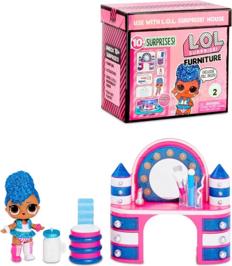 L.O.L. Surprise! Furniture set théâtre avec poupée et accessoires