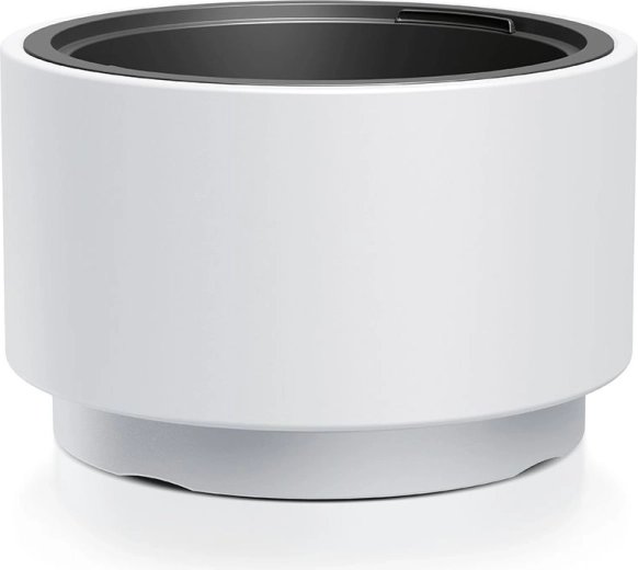 Pot de fleurs rond blanc avec insert 46,8 cm HEOS