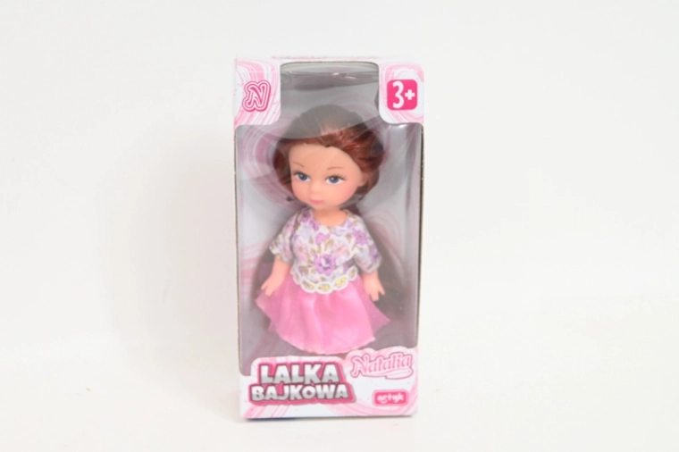 Mini-poupée Natalia 8 cm - 1 pièce