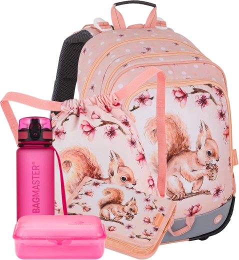 Bagmaster ALFA 26 grand set scolaire pour élèves de CP – écureuil