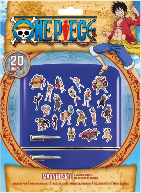 Ensemble d'aimants One Piece : Grande ère pirate