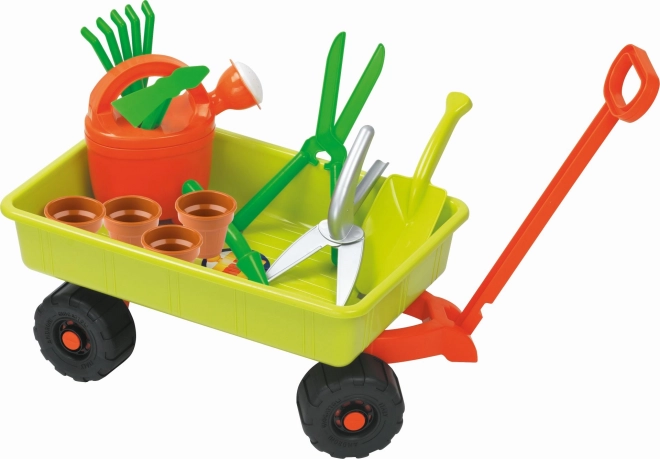 Chariot de jardin Androni avec accessoires pour enfants