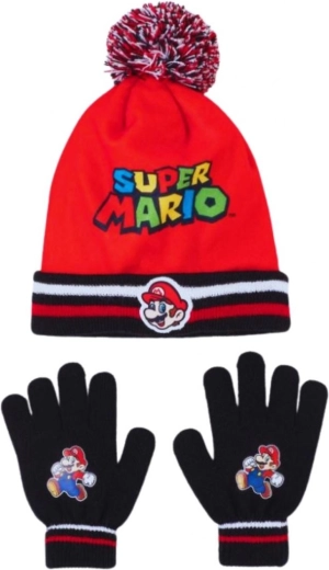 Bonnet et gants Super Mario