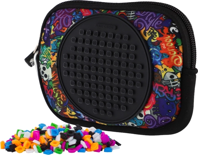Petite pochette Pixie Crew graffiti