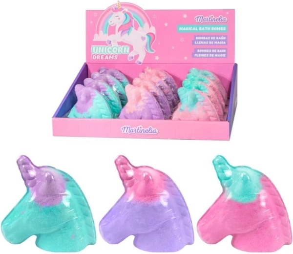 Bombe de bain licorne 150 g - 1 pièce