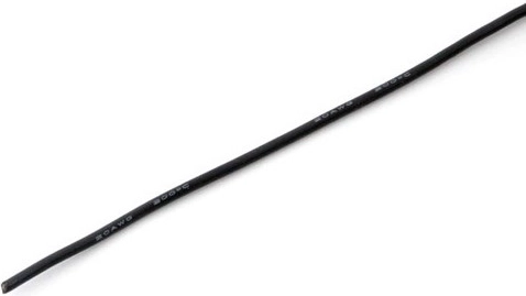 Fil silicone MSP 2,5 mm² (13 AWG) noir 1 m