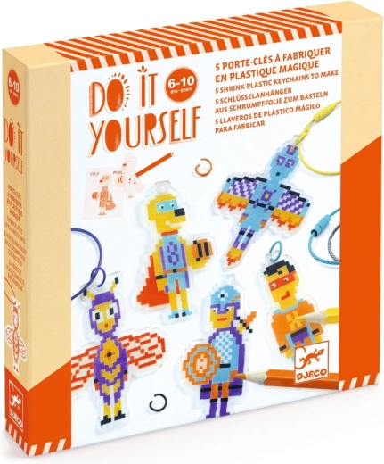 Djeco DIY kit créatif Héros Pixel
