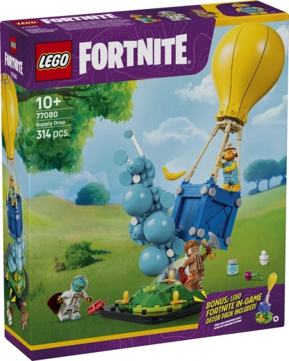 LEGO Fortnite largage de ravitaillement