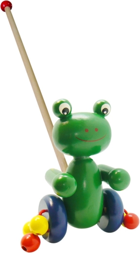 Grenouille roulante à tige