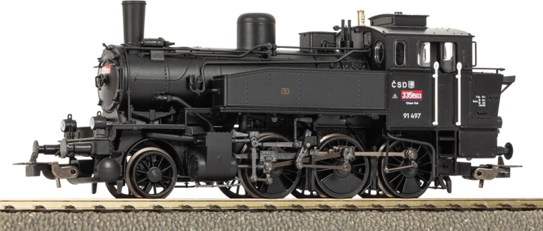 Locomotive à vapeur Piko BR 335.1 ČSD époque III avec décodeur sonore, numérique