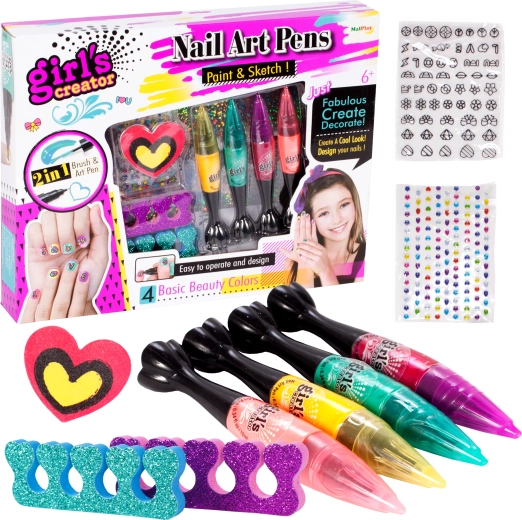 Kit de décoration d’ongles pour enfants