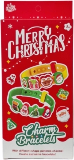 Kit créatif de perles de Noël pour fabriquer des bracelets