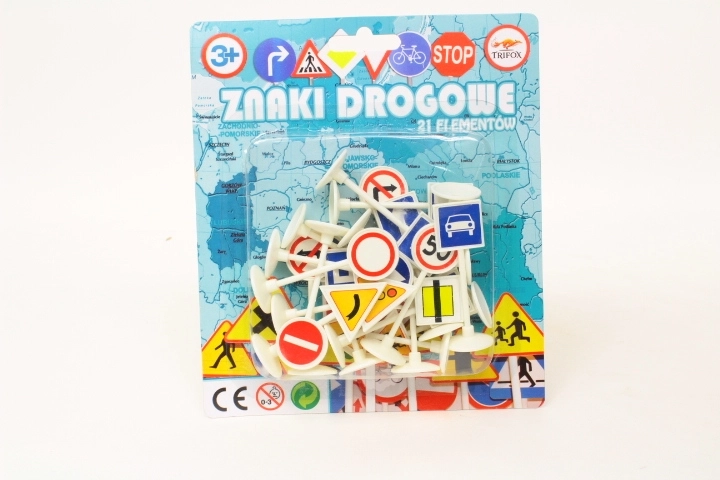 Ensemble de panneaux de signalisation pour enfants, 21 pièces