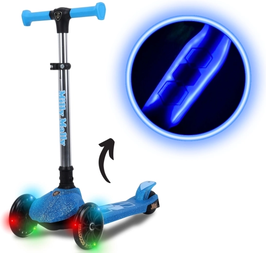 Milly Mally trottinette enfant à trois roues Jelly blue