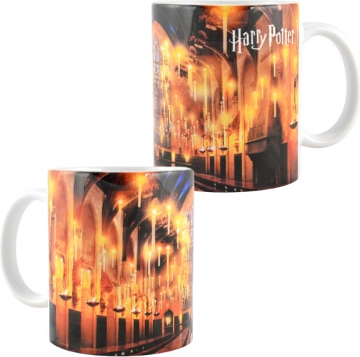 Mug en porcelaine Harry Potter - Grande Salle de Poudlard 320 ml, PRODUIT ORIGINAL UNDER LICENCE