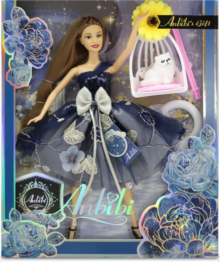 Anbibi poupée fleurie Anetka 28 cm