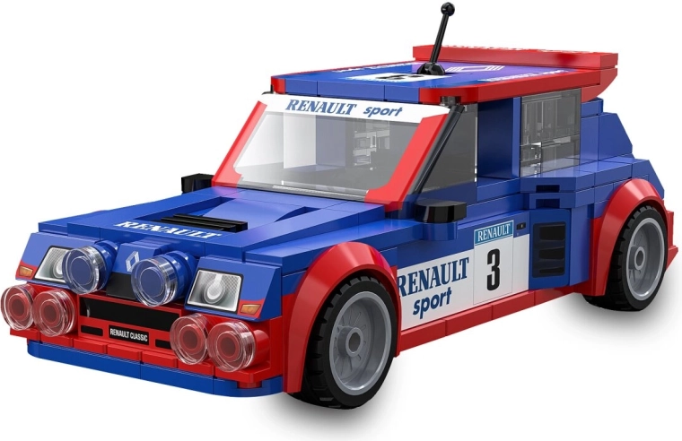 Maquette de construction CaDA Renault 5 Maxi Turbo à l’échelle 1:24