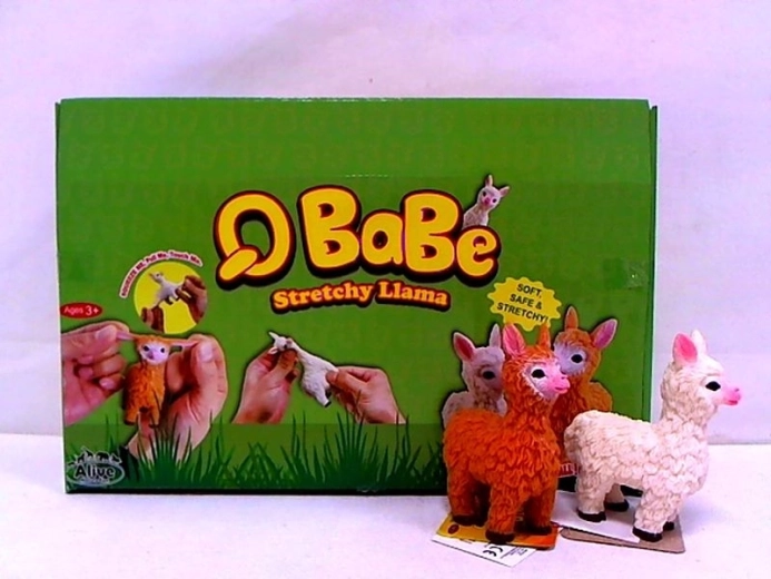 Alpaga en peluche avec petit pois 9 cm