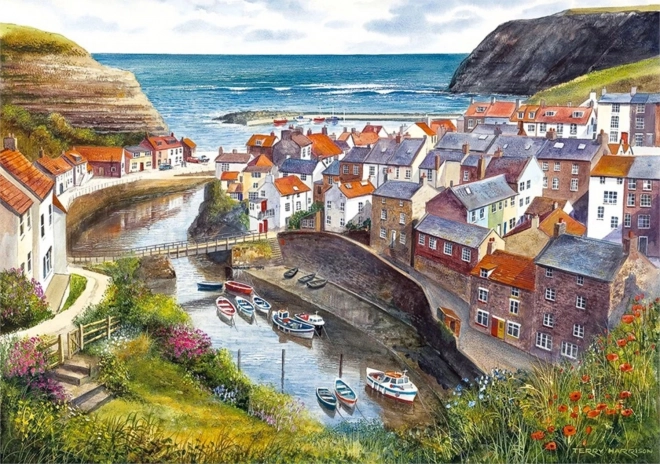 Puzzle GIBSONS Staithes, Royaume-Uni – 1000 pièces