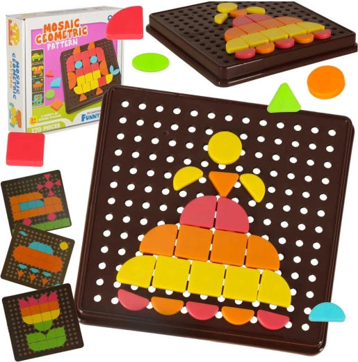 Puzzle créatif en mosaïque formes géométriques 170 pièces