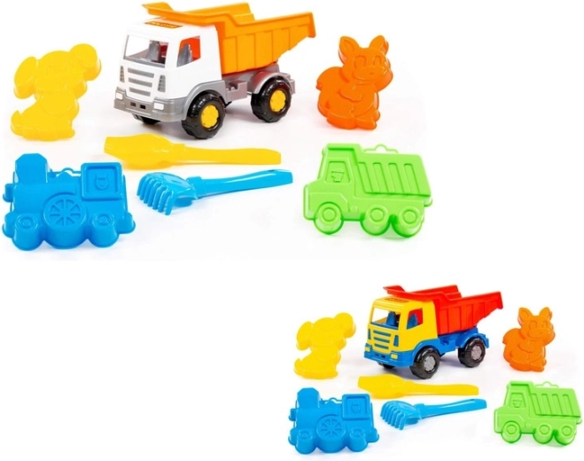 Camion Mirage avec ensemble pour le sable