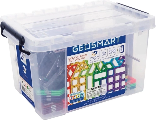 GeoSmart - Jeu de construction éducatif 205 pcs