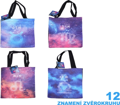 Sac en tissu 33×42 cm - Zodiaque