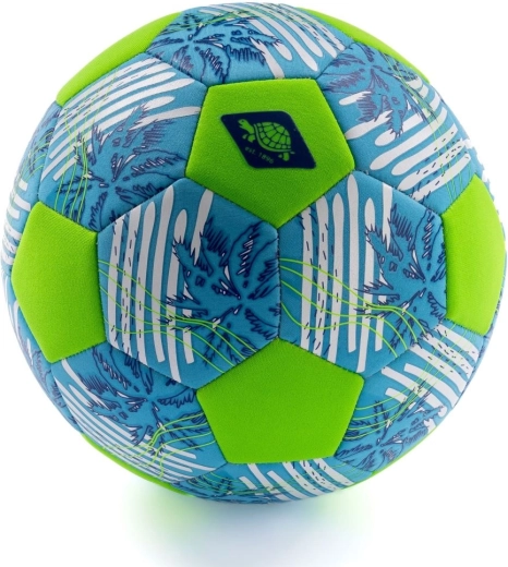Ballon de football de plage en néoprène Schildkröt Beach taille 5 vert