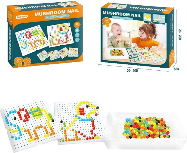 Mosaïque animaux 120 pcs