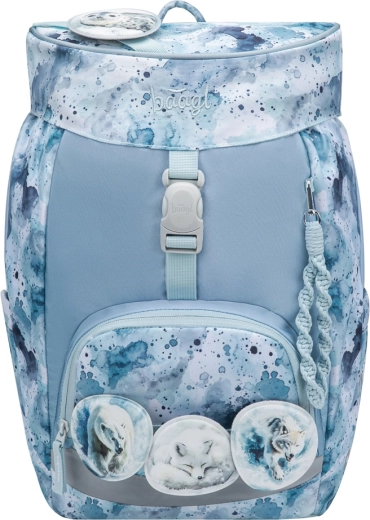 Sac à dos scolaire Baagl Airy Polar GRS – ultraléger et ergonomique